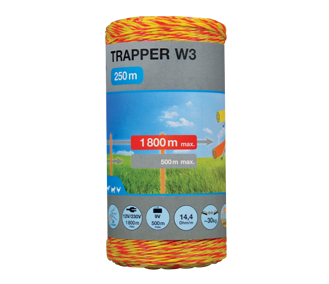 Plecionka przewodząca TRAPPER W3- 250 m (1,8 mm)