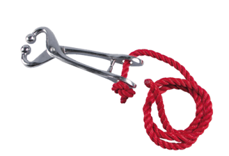Kółko nosowe z linką - 45 cm