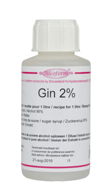 Ekstrakt Gin ALCOFERM 2% 100 ml 