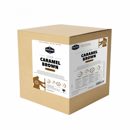 Zestaw do wyrobu piwa Brew Monk - Sister Caramel Brown - na 20 l