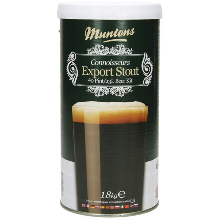 Zestaw do produkcji piwa MUNTONS Export Stout 1.8 kg