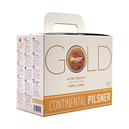 Zestaw do produkcji piwa MUNTONS Continental Pilsner 3 kg