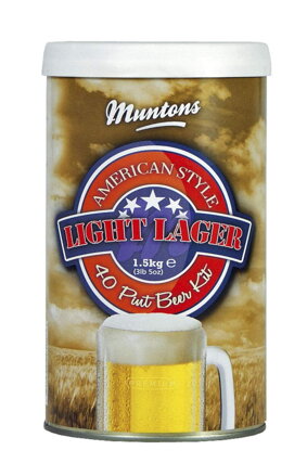 Zestaw do produkcji piwa MUNTONS American Light 1.5 kg
