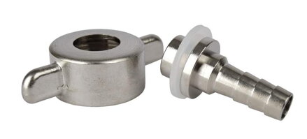 Króciec na wąż 4mm do regulatora CO2
