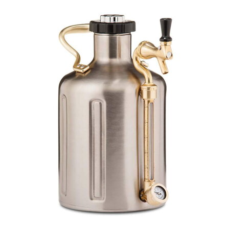 GrowlerWerks uKeg ™ 128 stal nierdzewna - 3,8 l