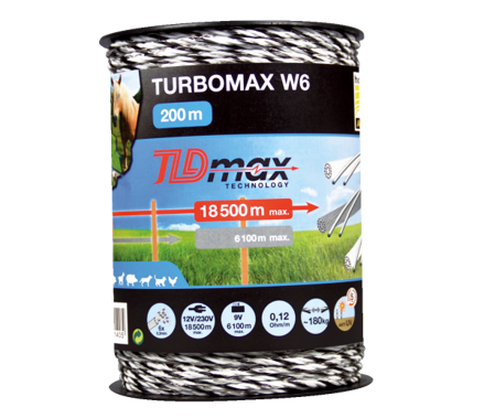 Plecionka TURBOMAX W6 TLD - 1000 m