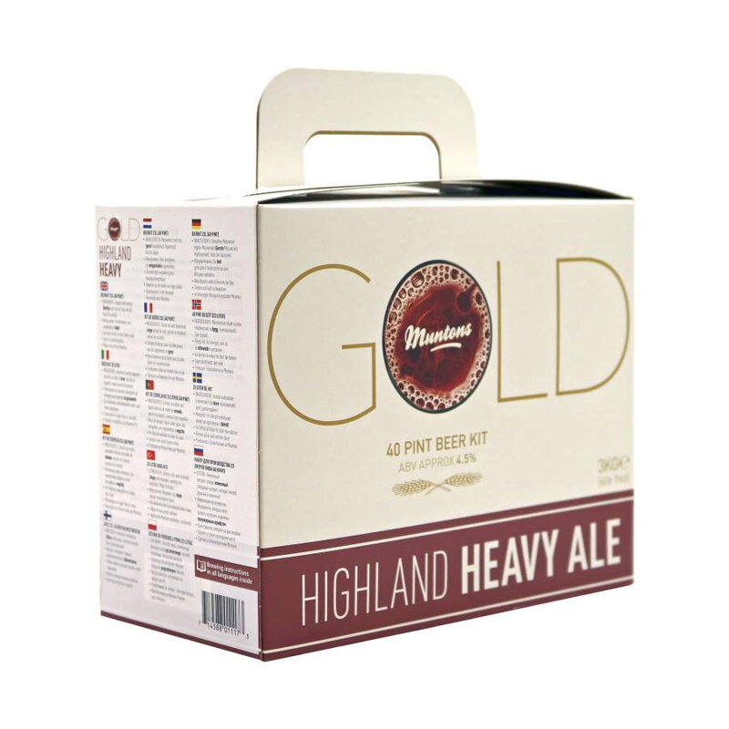 Zestaw do produkcji piwa MUNTONS Highland Heavy Ale 3 kg