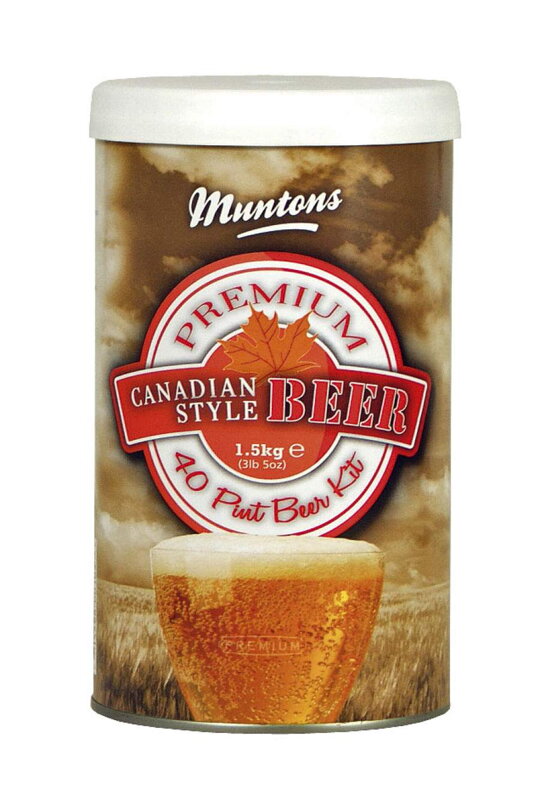 Zestaw do produkcji piwa MUNTONS Canadian Ale 1.5 kg