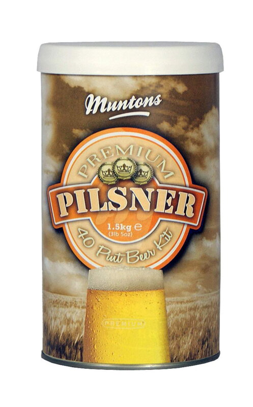 Zestaw do produkcji piwa MUNTONS Premium Pils 1.5 kg Zestaw do produkcji piwa MUNTONS Premium Pils 1.5 kg