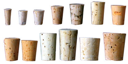 Korek stożkowy 21 x 24 mm, 100 sztuk Korek stożkowy 21 x 24 mm, 100 sztuk