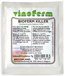 Suszone drożdże winiarskie BIOFERM KILLER 7 g Suszone drożdże winiarskie BIOFERM KILLER 7 g