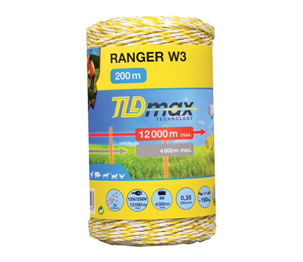 Plecionka RANGER W3 TLDmax Technology- 400 m