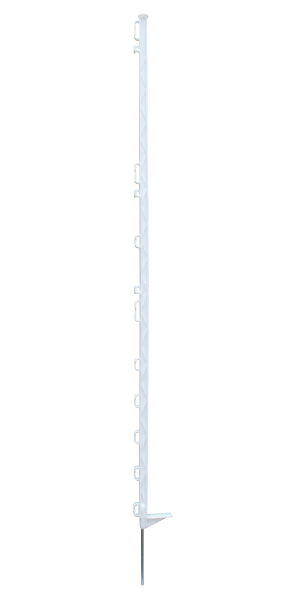 Plastikowy słupek 140 cm - biały