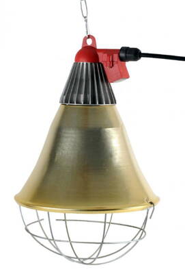 Lampa na podczerwień Interheat z przełącznikiem mocy 22 cm